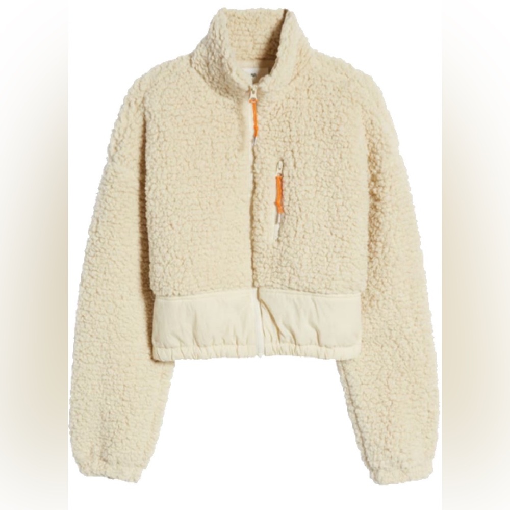 BP Faux Fur Cropped Jacket
